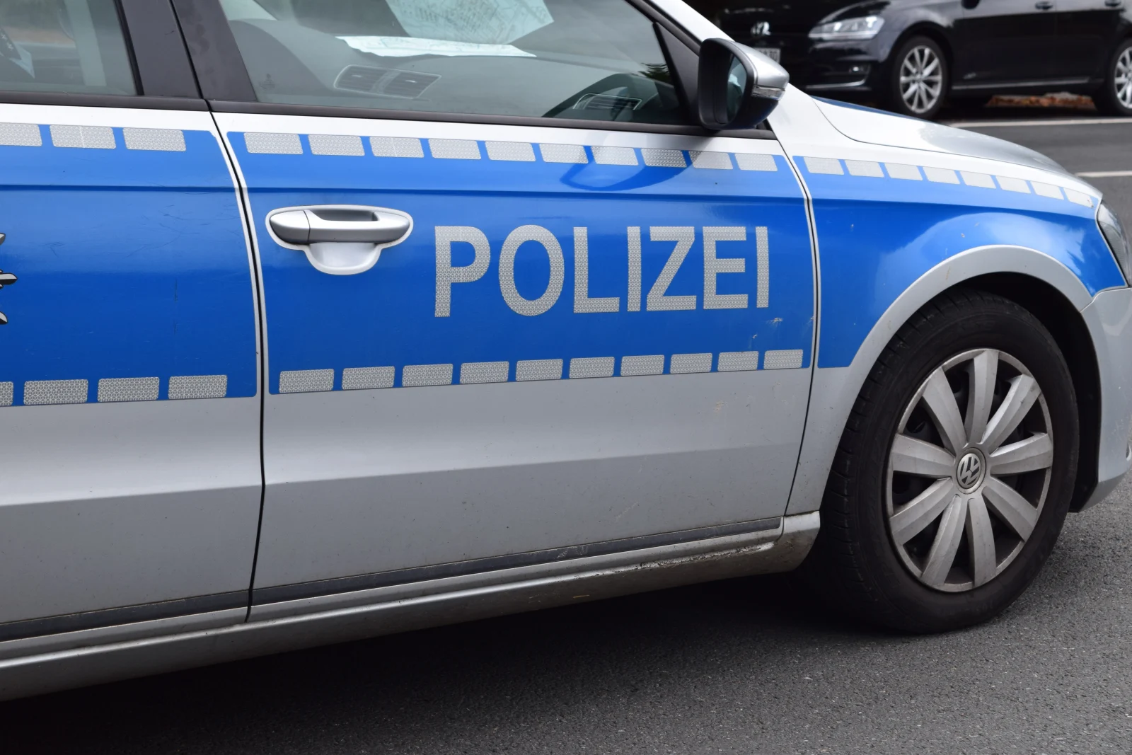 Police car in Germany